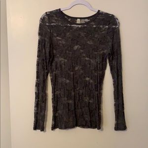 Lace Stretchy Long Sleeve